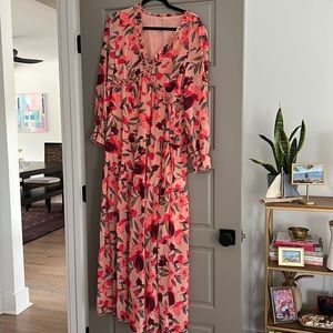 Floral maxi dress